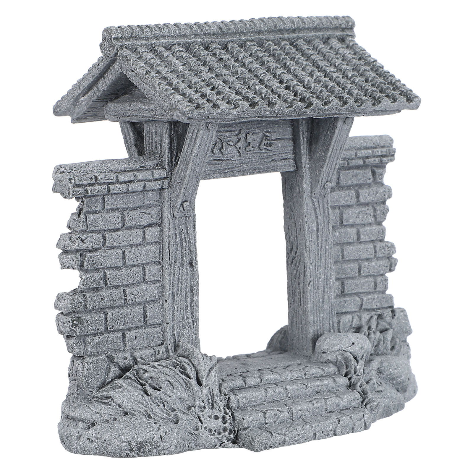 Bonsai Garden Entrance - Fairy Garden Chinese Gate Decor Miniature