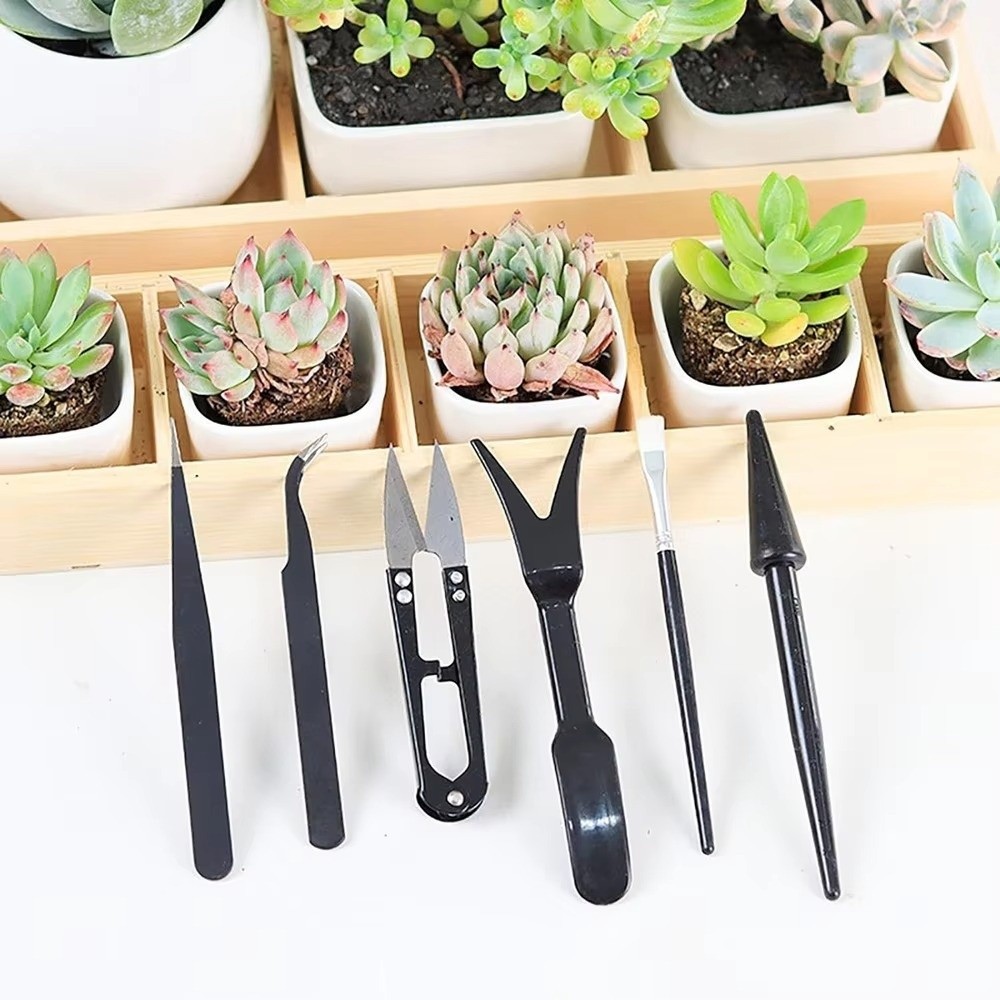 Bonsai Tool Set - Stainless Steel Garden Planter Kit Waterproof