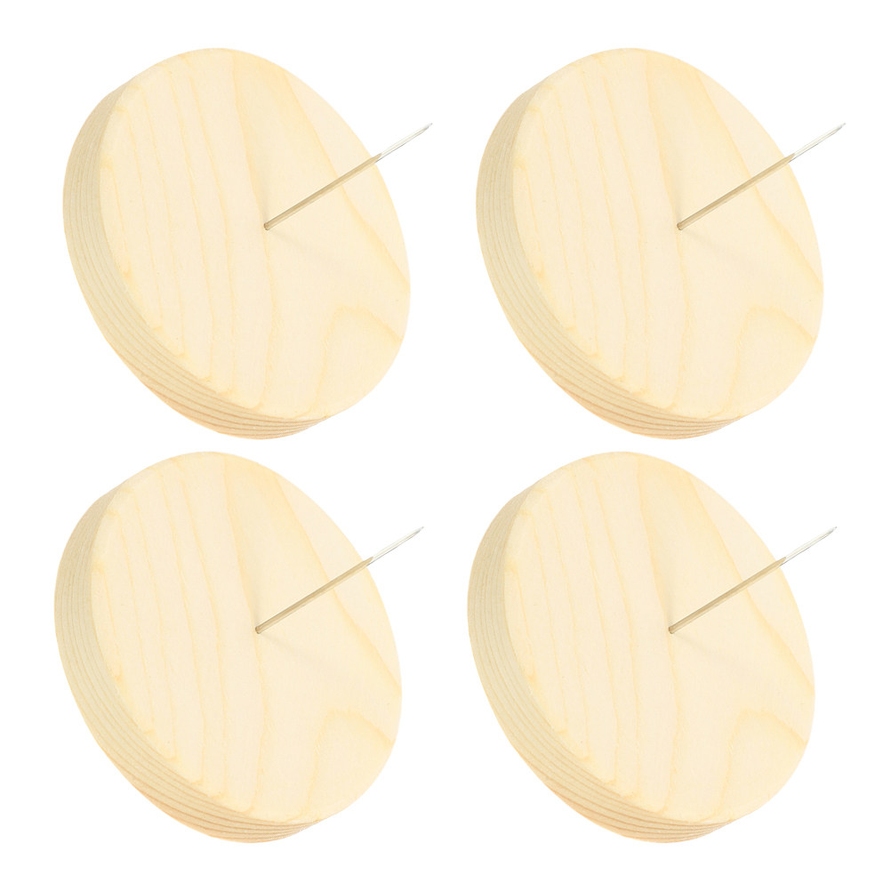 4Pcs Wool Felt Needle Felting  - огляд і ціна Display Stand Wood