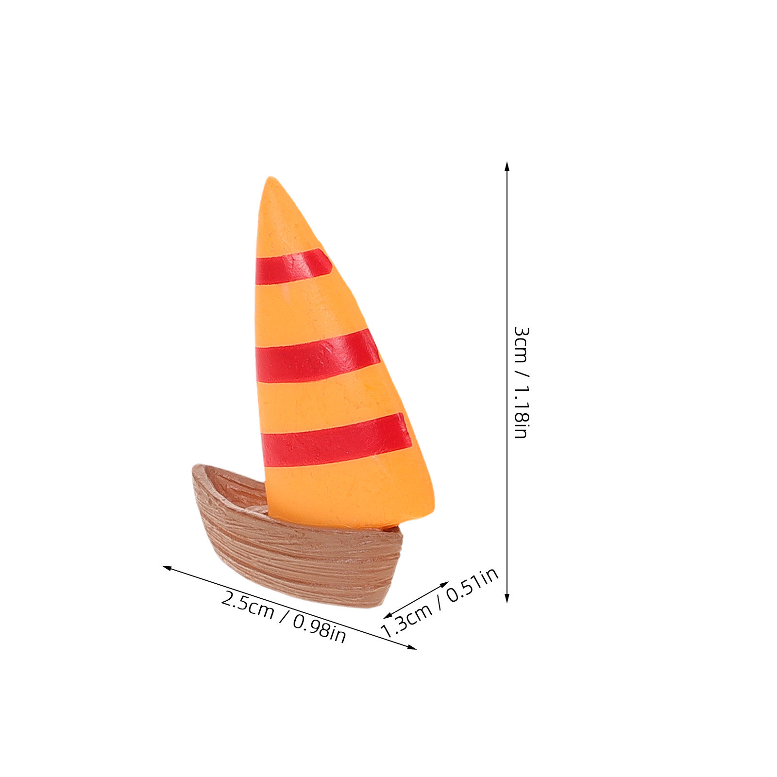 Mini Sailboat Ornament Creativ - огляд і ціна Bonsai Garden Plants
