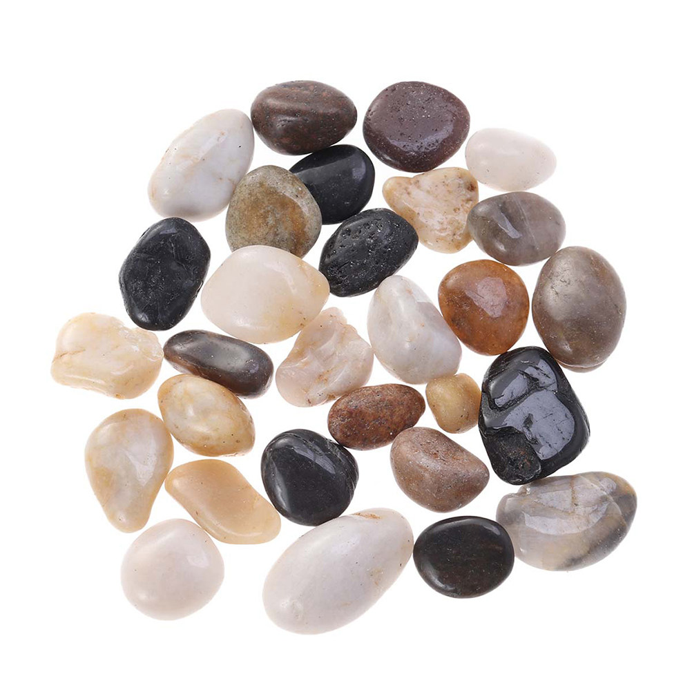 1Set Vibrant Polished River Ro - огляд і ціна Bonsai Rock Garden