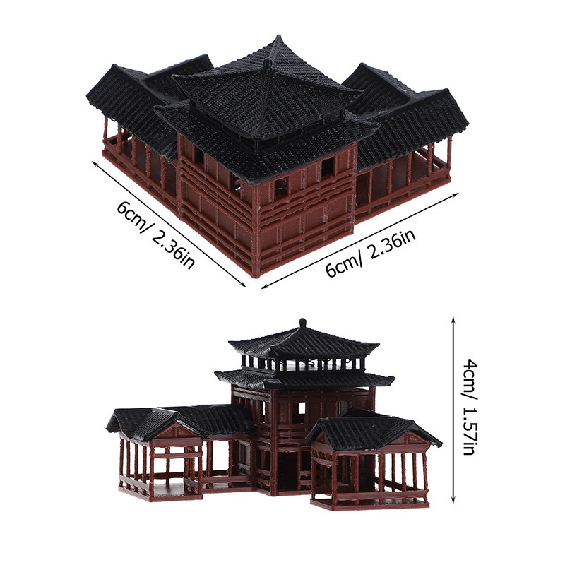Ancient Building Model Miniatu - огляд і ціна Japanese Garden Bonsai
