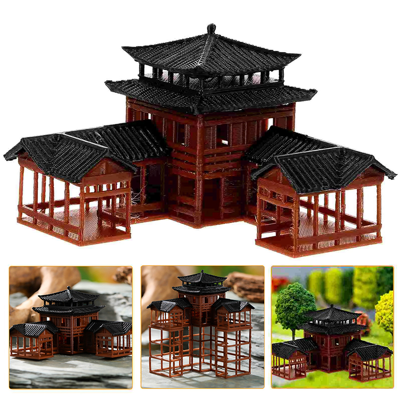 Ancient Building Model Miniatu - огляд і ціна Japanese Garden Bonsai