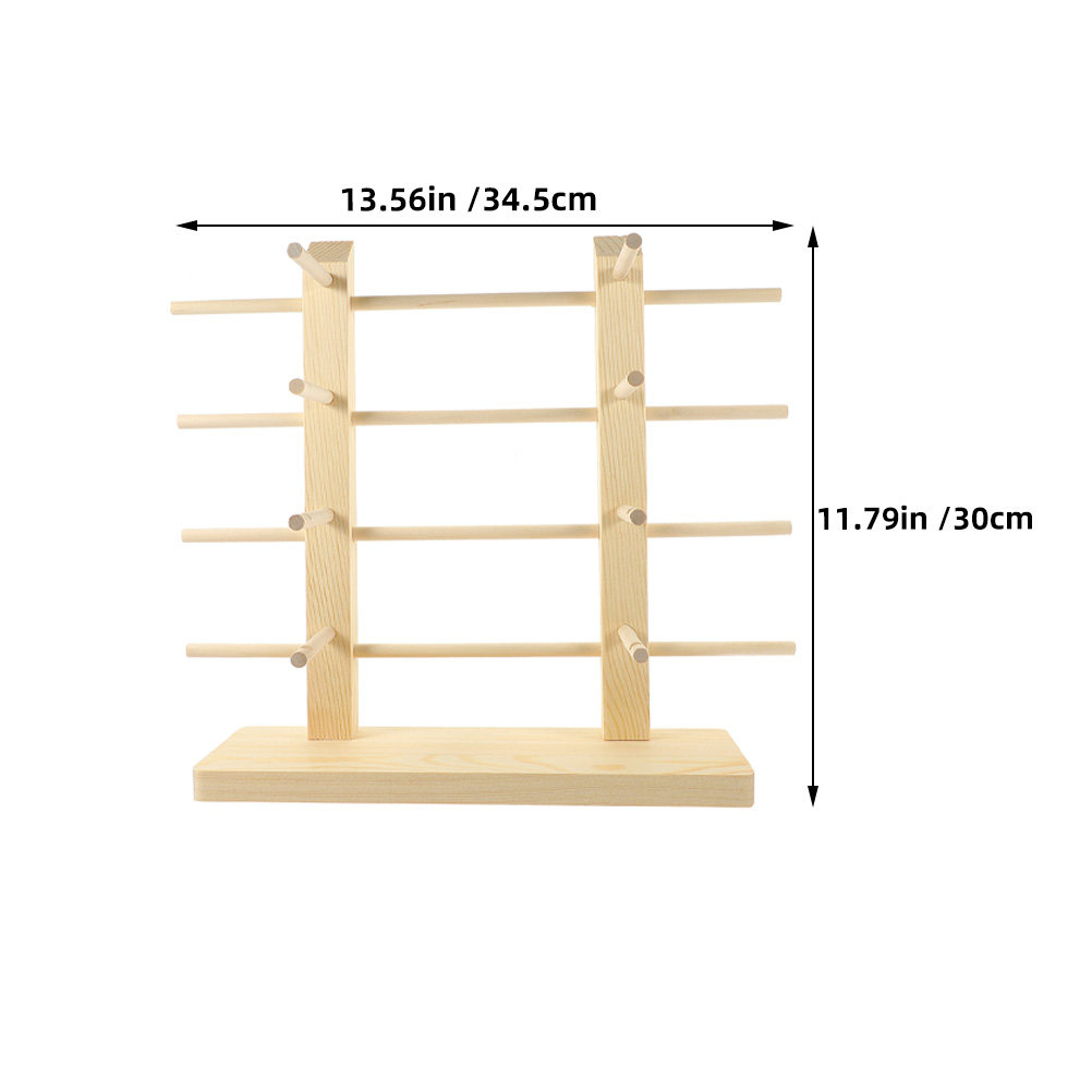 2Pcs Eyeglass Display Rack Woo - огляд і ціна Display Stand Wood