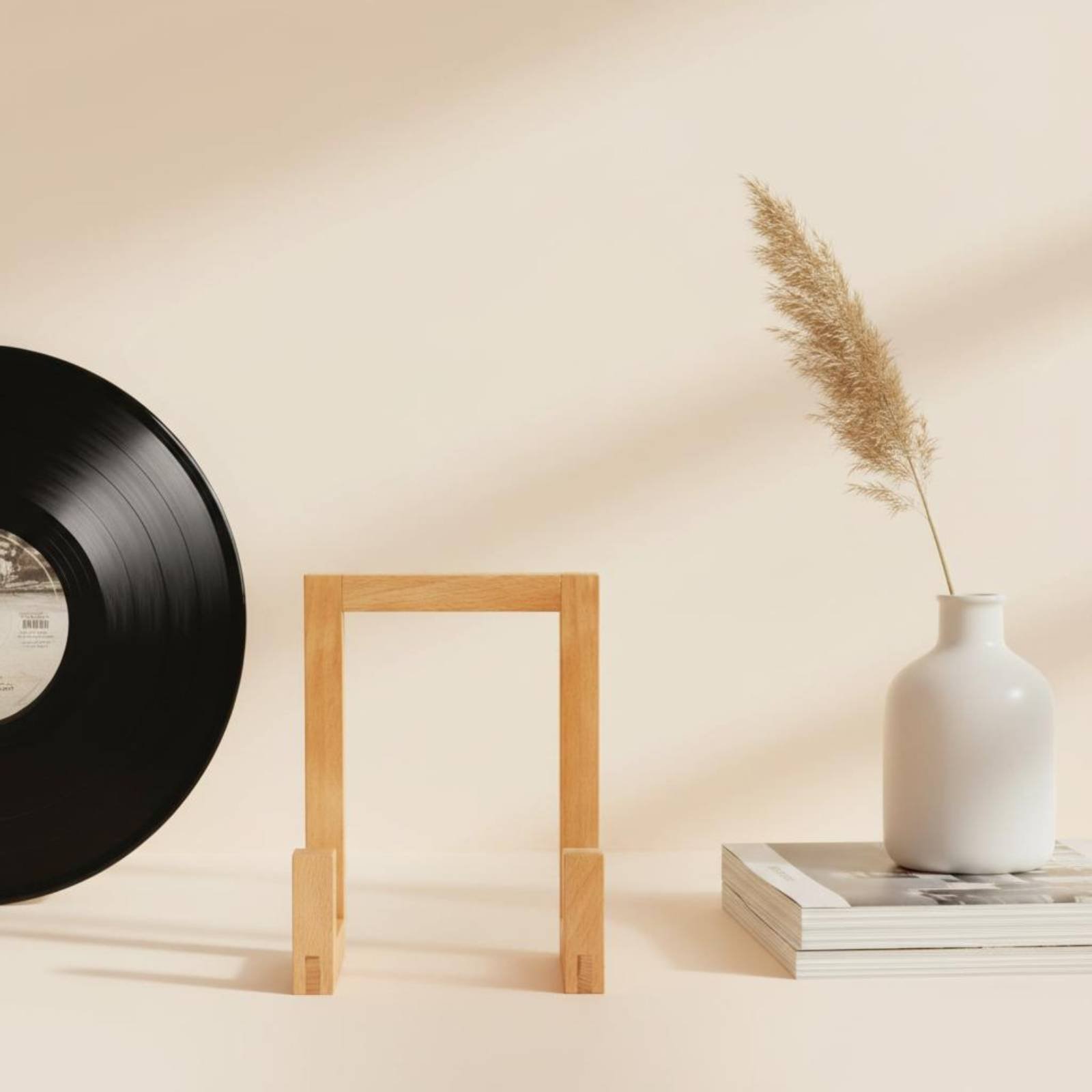 Vinyl Vinyl Stand Wooden Vinyl - огляд і ціна Display Stand Wood