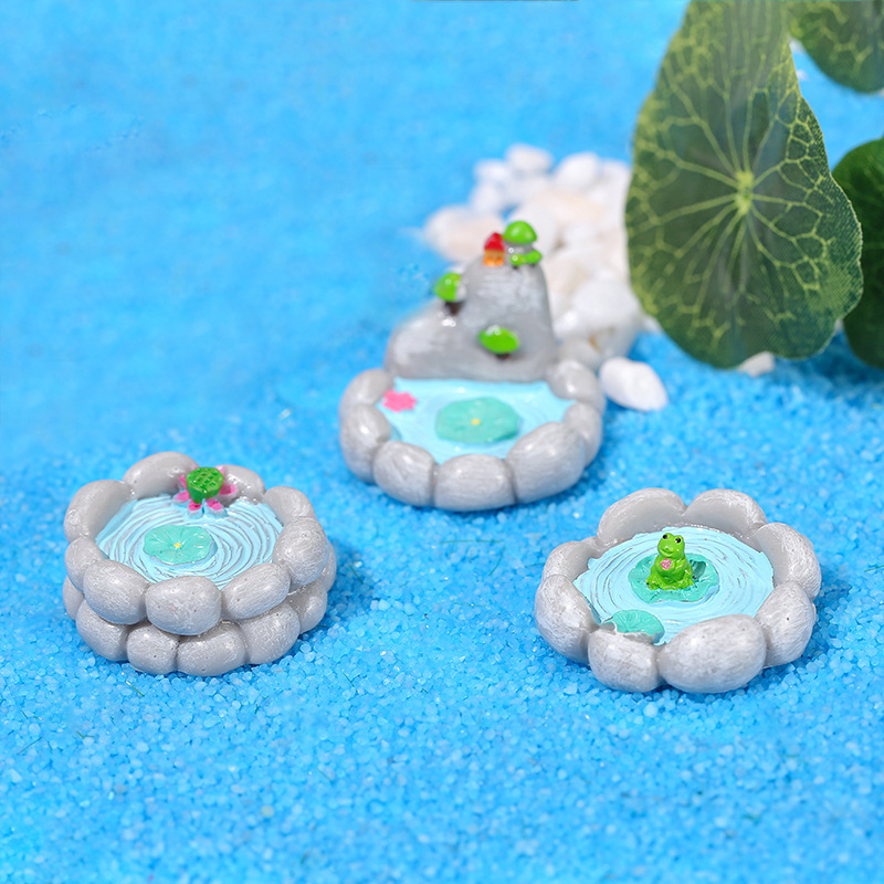 3pc Artificial Pool Model Pond - огляд і ціна Bonsai Garden With Pond