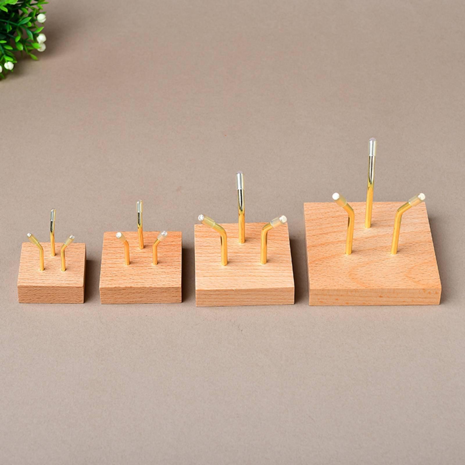 Solid Wood Crystal Base Stand  - огляд і ціна Display Stand Wood