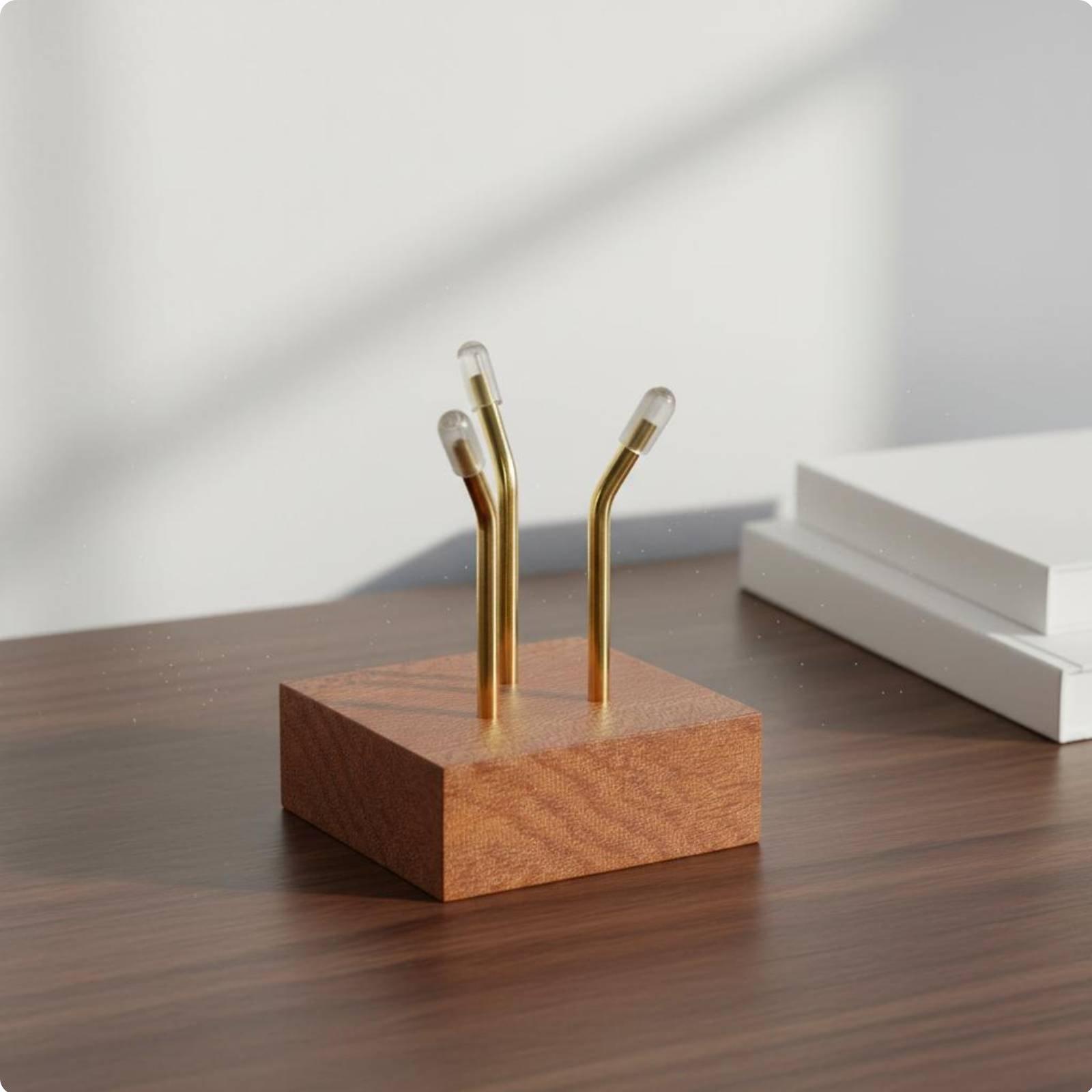 Solid Wood Crystal Base Stand  - огляд і ціна Display Stand Wood