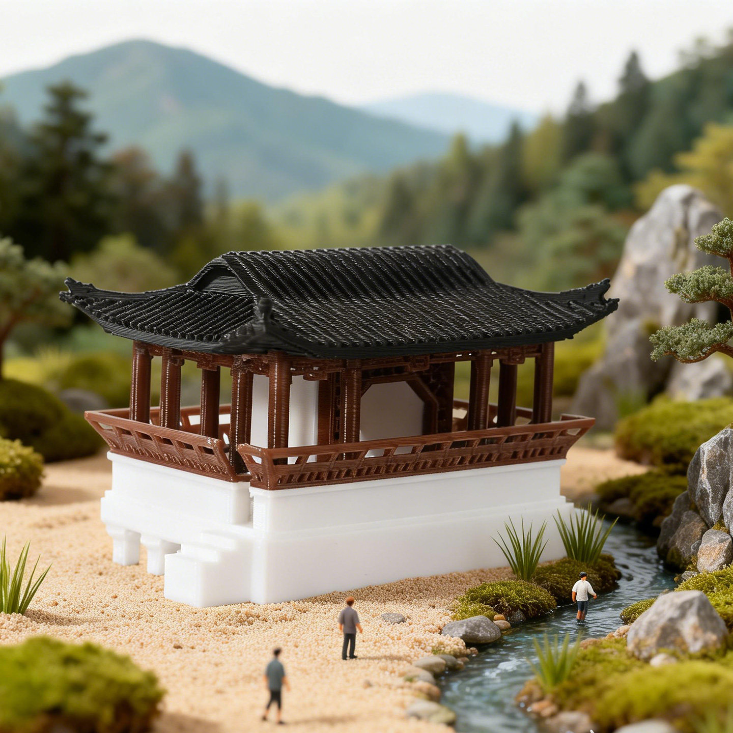 Chinese Classical Garden Minia - огляд і ціна Bonsai Garden Miniature