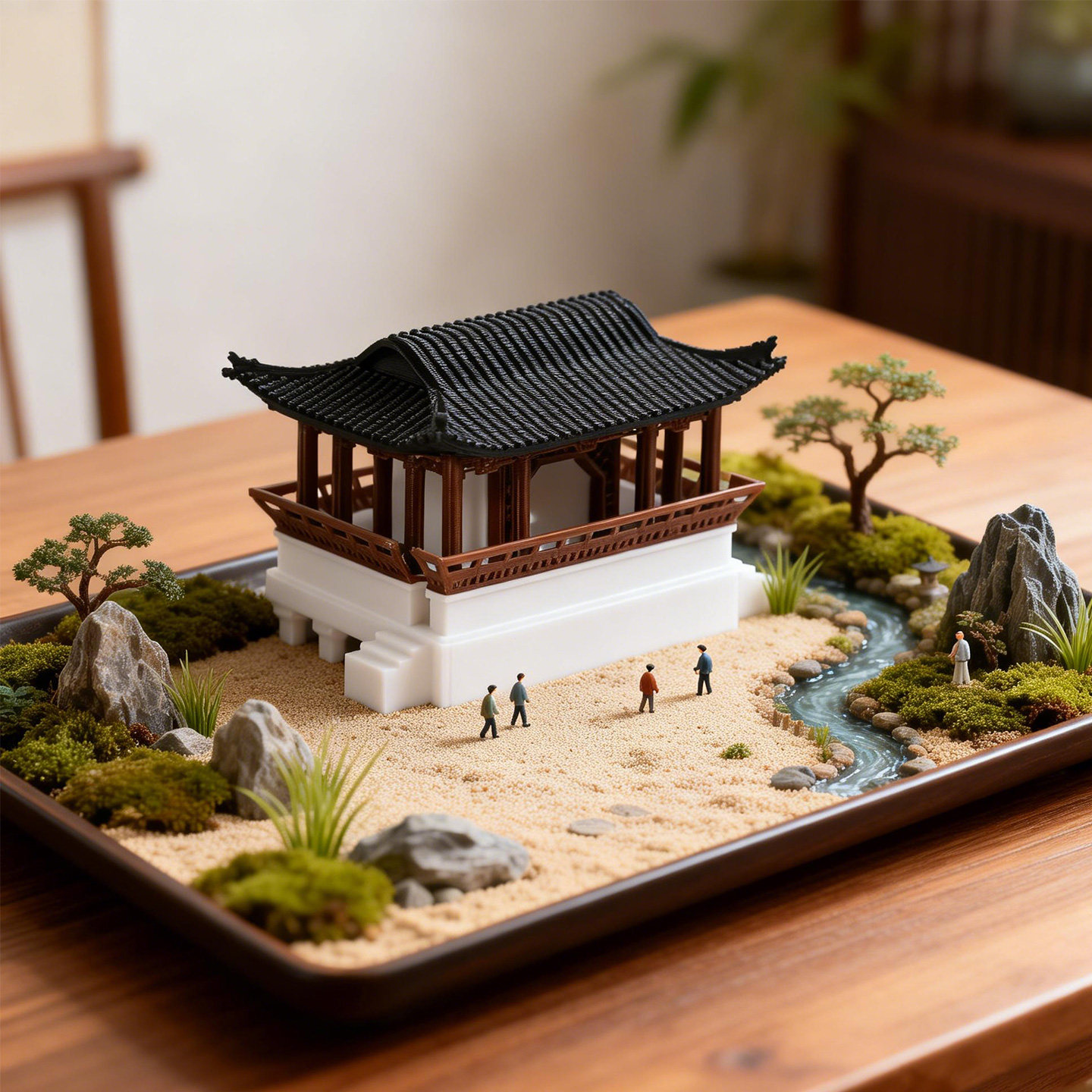 Chinese Classical Garden Minia - огляд і ціна Bonsai Garden Miniature
