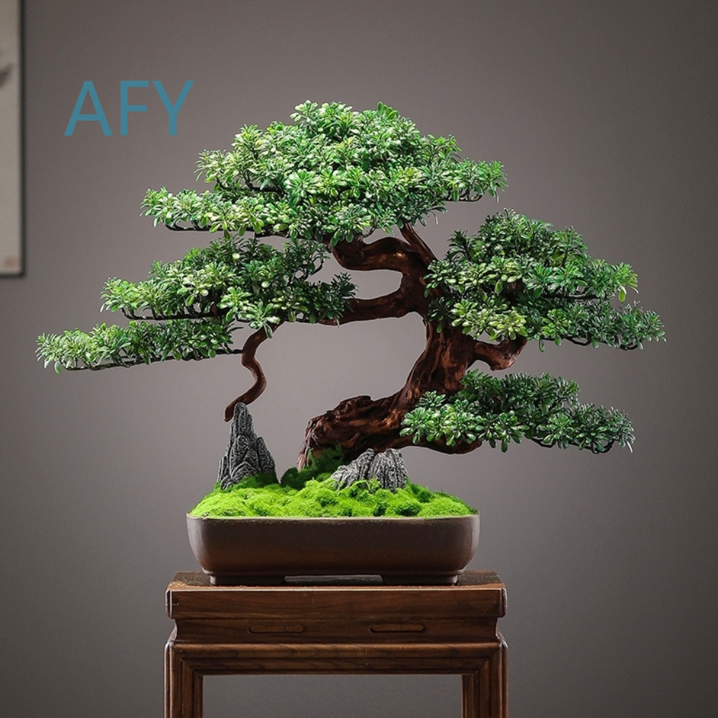 Simulated Pine Bonsai for Home - огляд і ціна Bonsai Garden Entrance