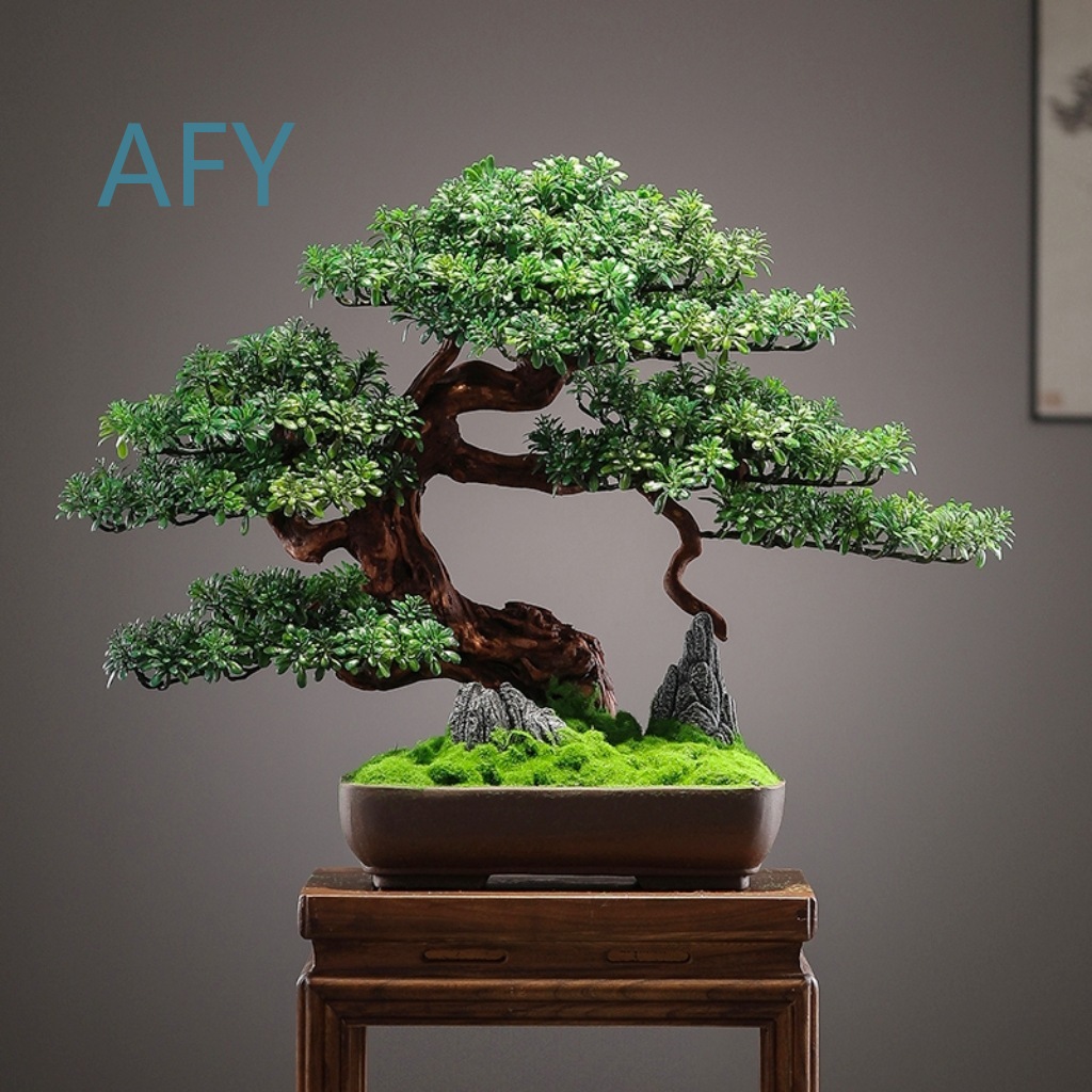 Simulated Pine Bonsai for Home - огляд і ціна Bonsai Garden Entrance