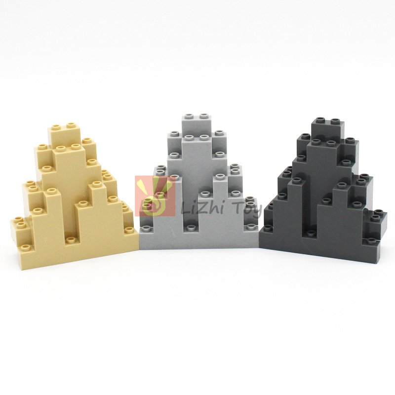 2pcs-10pcs MOC Bricks 6083 Roc - огляд і ціна Bonsai Rock Garden