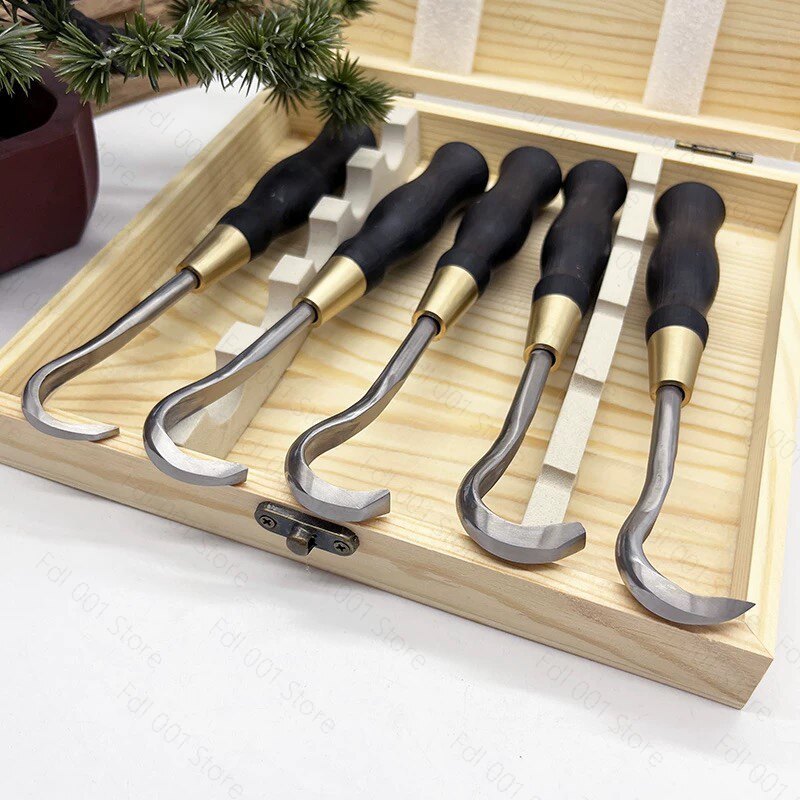 Bonsai Brushed Knife Set Dried - огляд і ціна Bonsai Tool Set