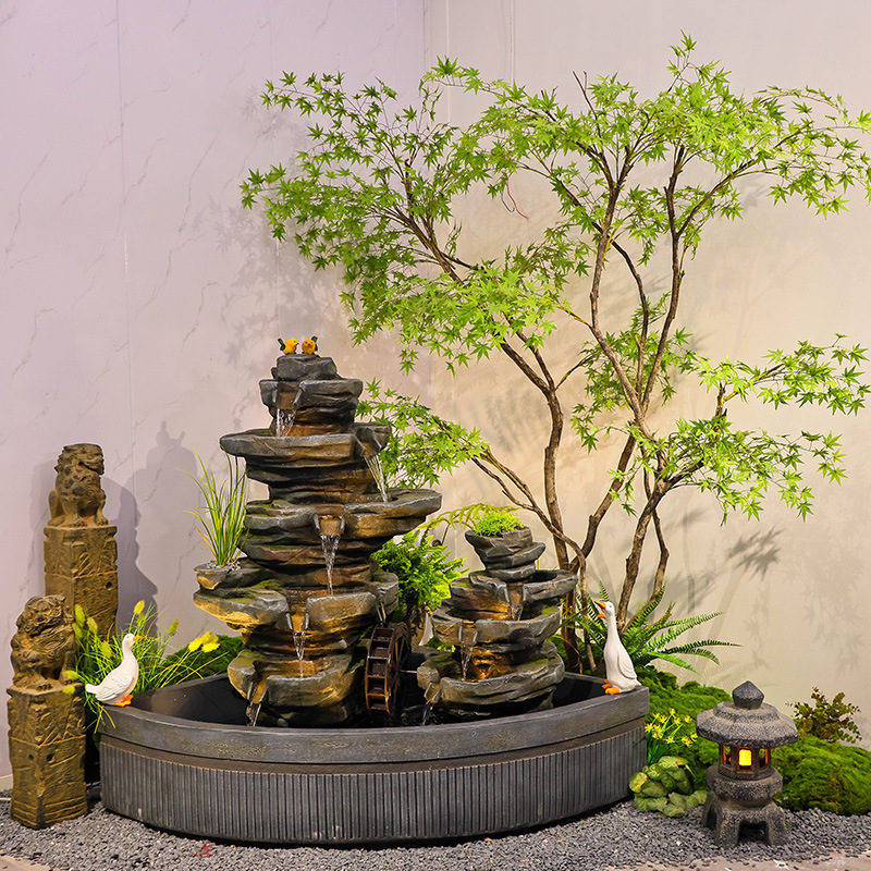 Garden fish pond water landsca - огляд і ціна Bonsai Garden With Pond