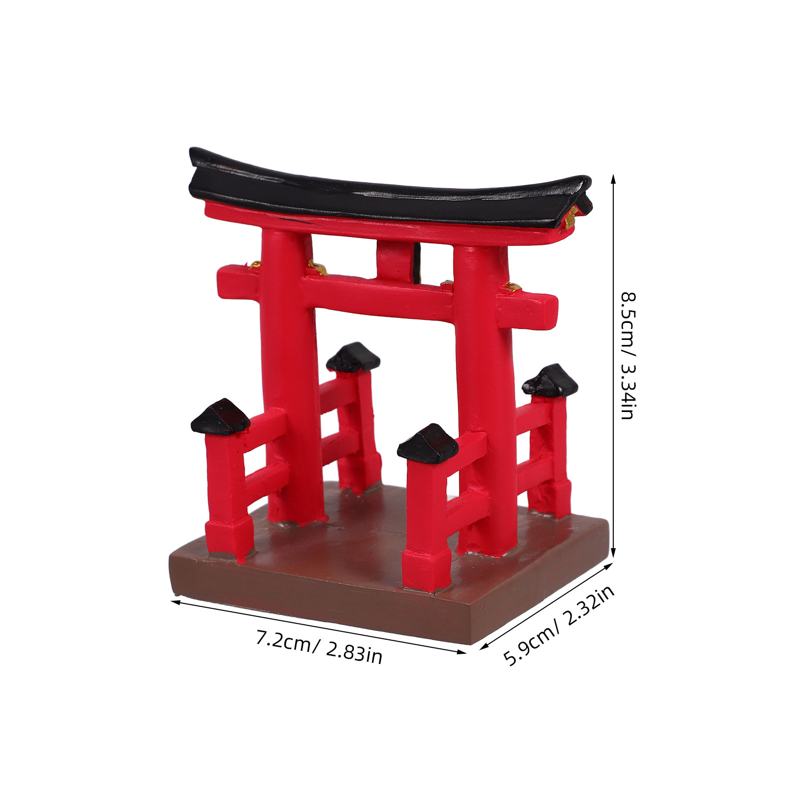 Miniature Resin Japanese Torii - огляд і ціна Japanese Garden Bonsai