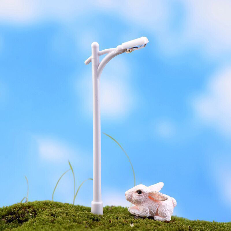 4Pcs Miniatures Road Light Mic - огляд і ціна Bonsai Garden Miniature
