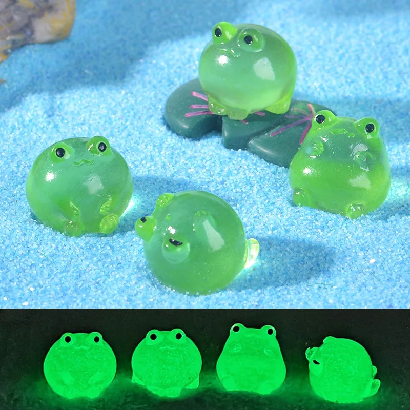 10/20/30pcs Luminous Green Fro - огляд і ціна Bonsai Garden Miniature