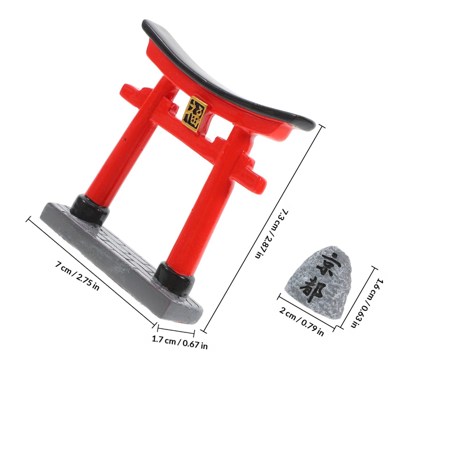 Petite Kyoto Torii Gate Orname - огляд і ціна Japanese Garden Bonsai