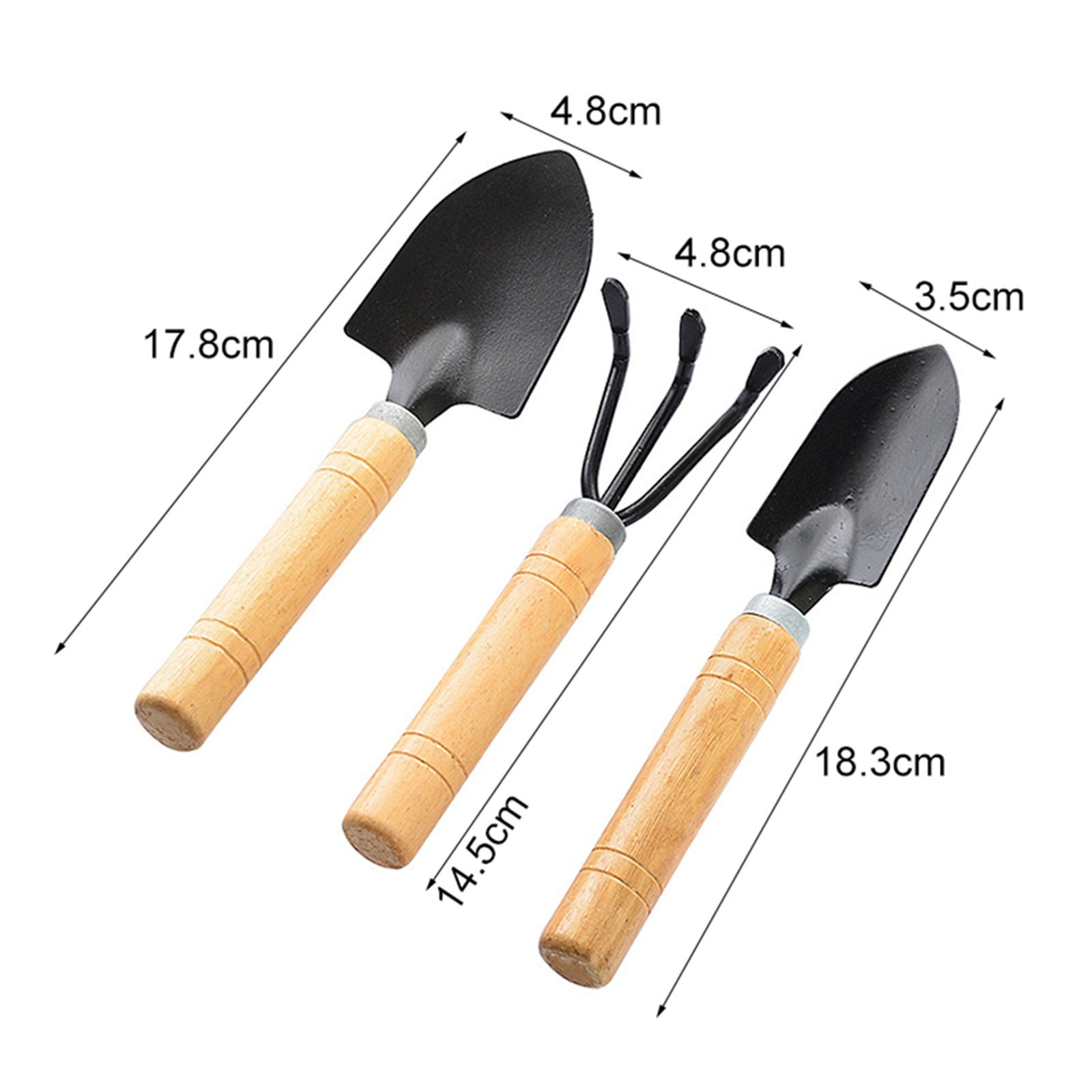 3-Piece Mini Garden Tools Set, - огляд і ціна Bonsai Tool Set