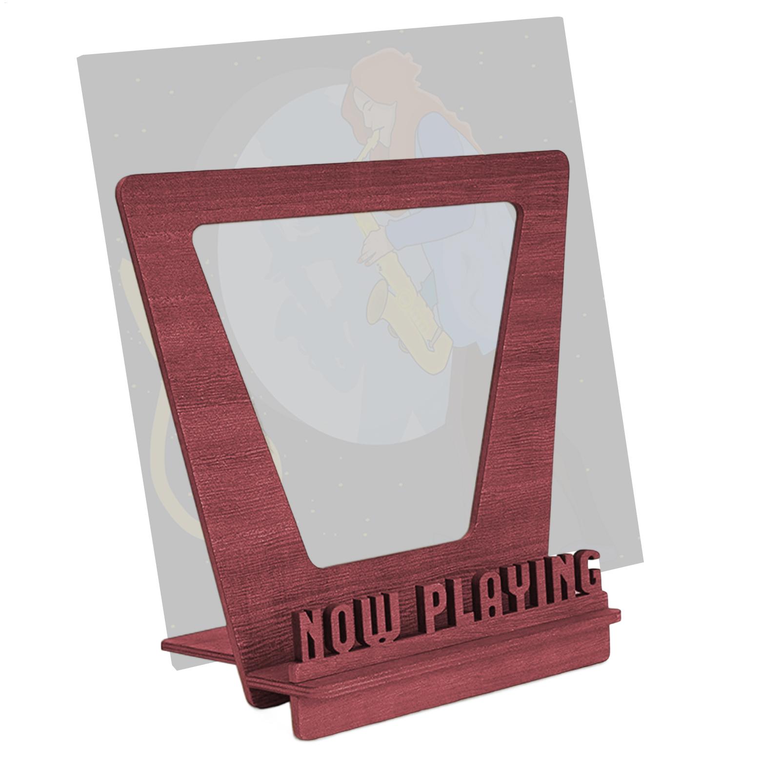 Wooden Record Holder Playing W - огляд і ціна Display Stand Wood