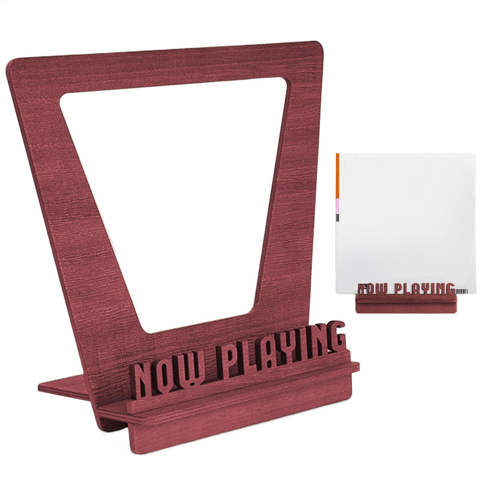 Wooden Record Holder Playing W - огляд і ціна Display Stand Wood