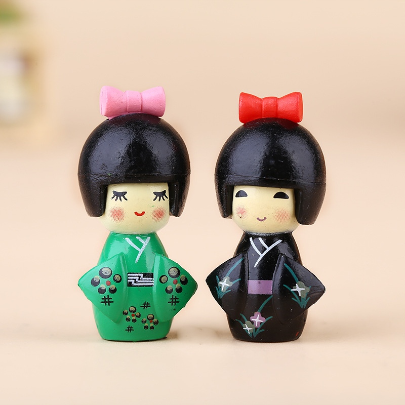 New Japanese Cute Girl Figurin - огляд і ціна Japanese Garden Bonsai