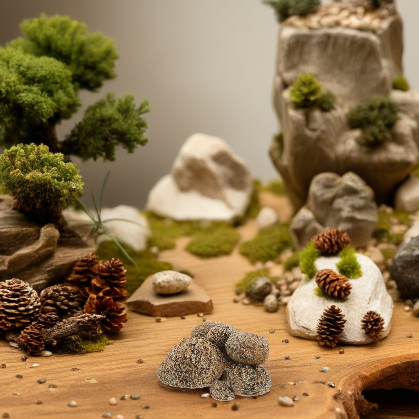 6Pcs Decorative Faux Stones Li - огляд і ціна Bonsai Rock Garden
