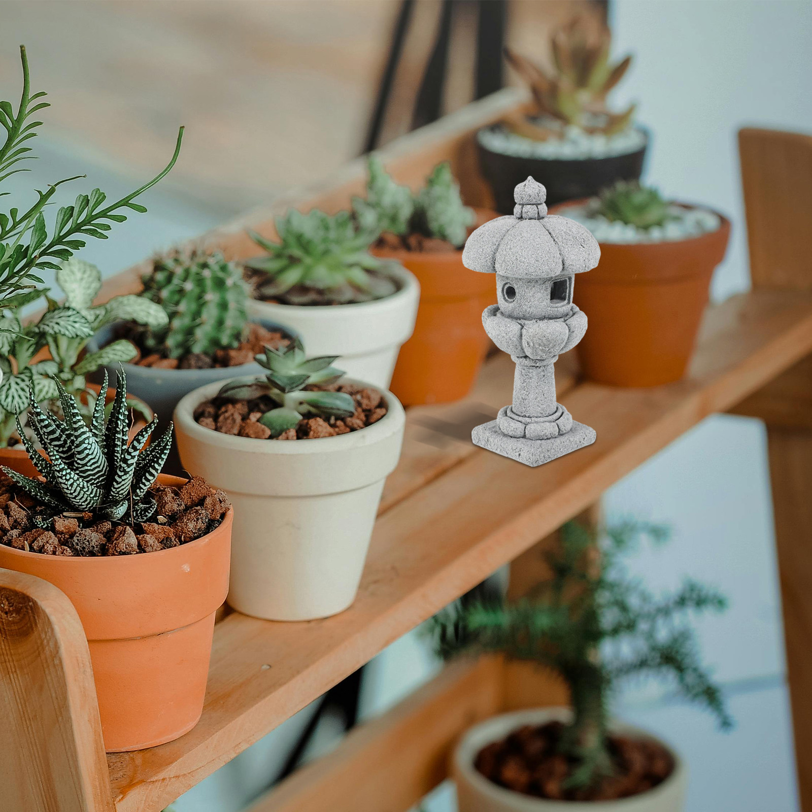 Miniature Stone Lantern Pagoda - огляд і ціна Japanese Garden Bonsai