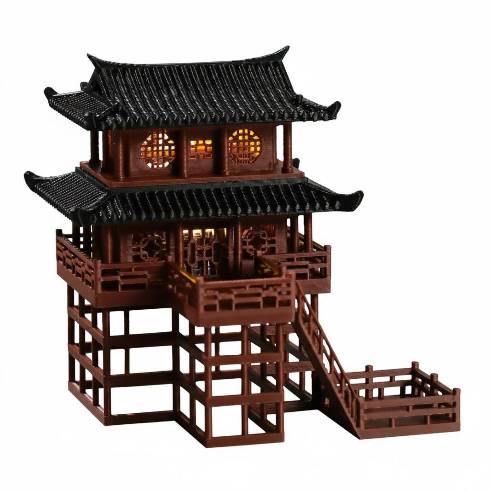 Bonsai House Tabletop Plastic  - огляд і ціна Japanese Garden Bonsai